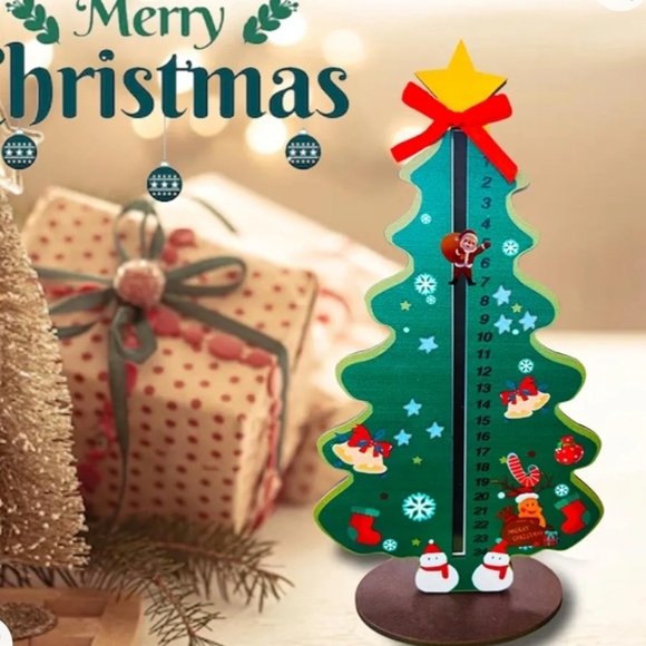 UKMPFGJ Christmas Tree Magnetic Advent Calendar - Picture 1 of 11